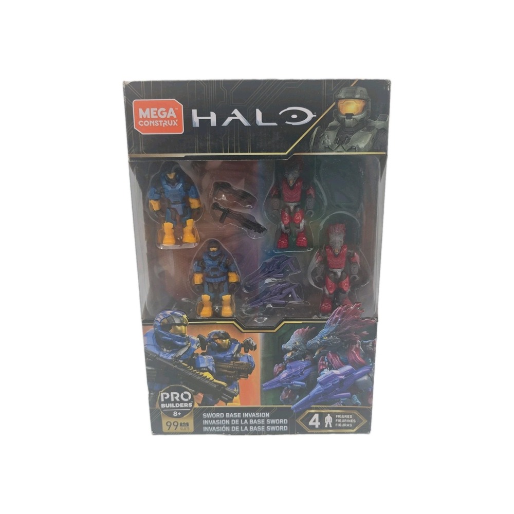 Mega Construx Halo Pro Builders Sword Base Invasion Building Set 99PCS